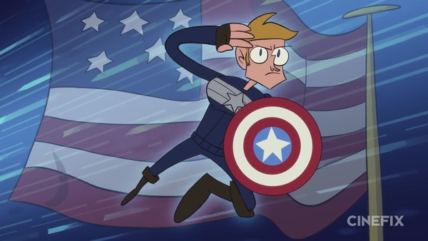 Cùng xem và cười lăn lộn với clip hài ngày tồi tệ của Captain America  1